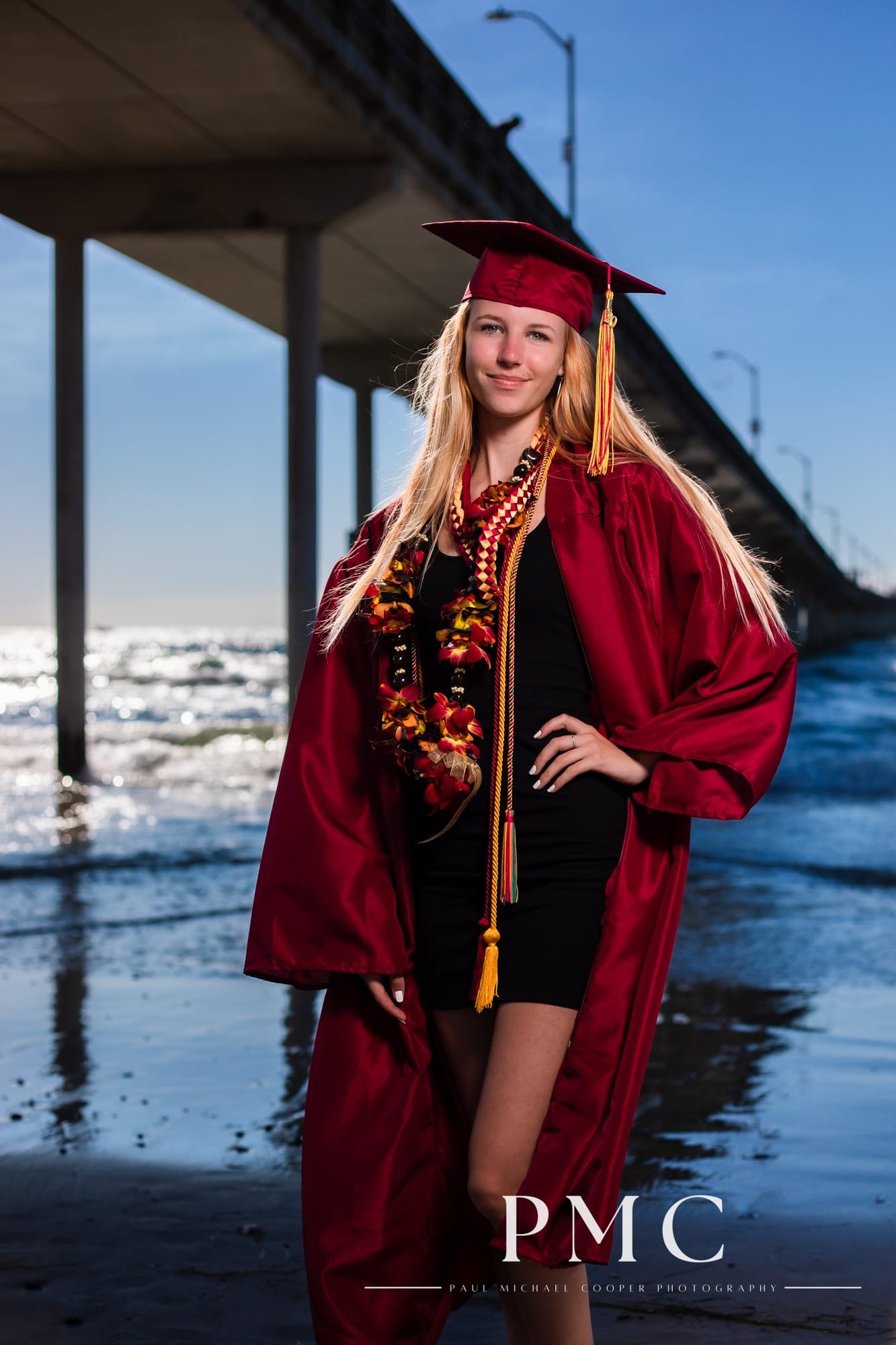Point Loma High School Senior Portraits - Ocean Beach Pier - Best San Diego Portrait Photographer-12.jpg