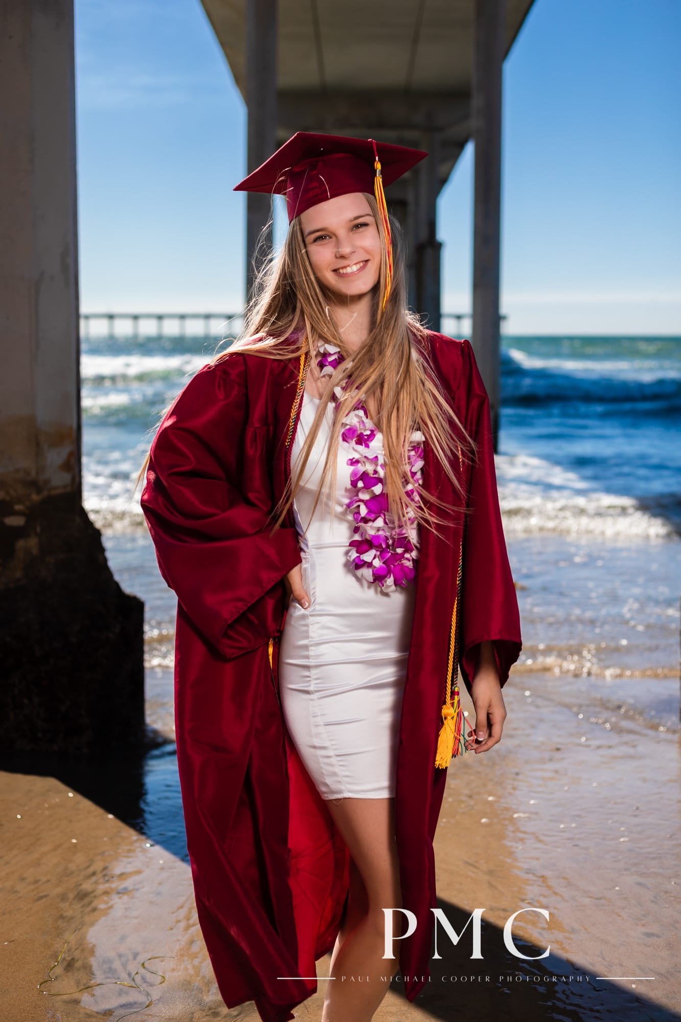 Point Loma High School Senior Portraits - Ocean Beach Pier - Best San Diego Portrait Photographer-7.jpg