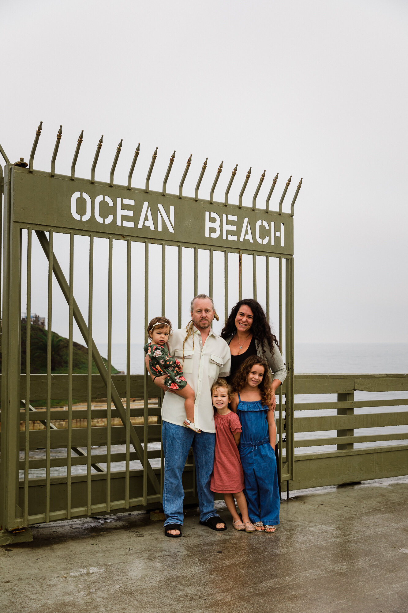 Family Portrait Photography Session at Ocean Beach Pier, San Diego, California-2.jpg