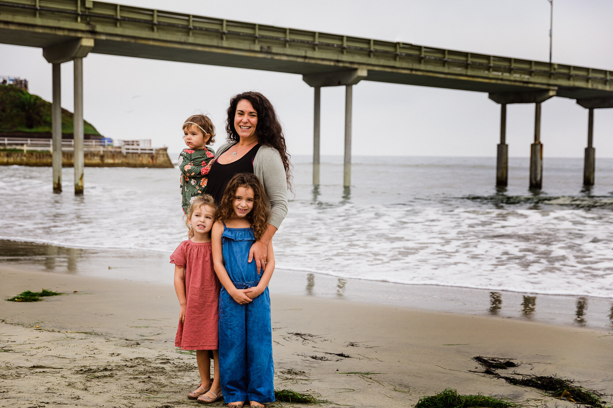 Family Portrait Photography Session at Ocean Beach Pier, San Diego, California-59.jpg