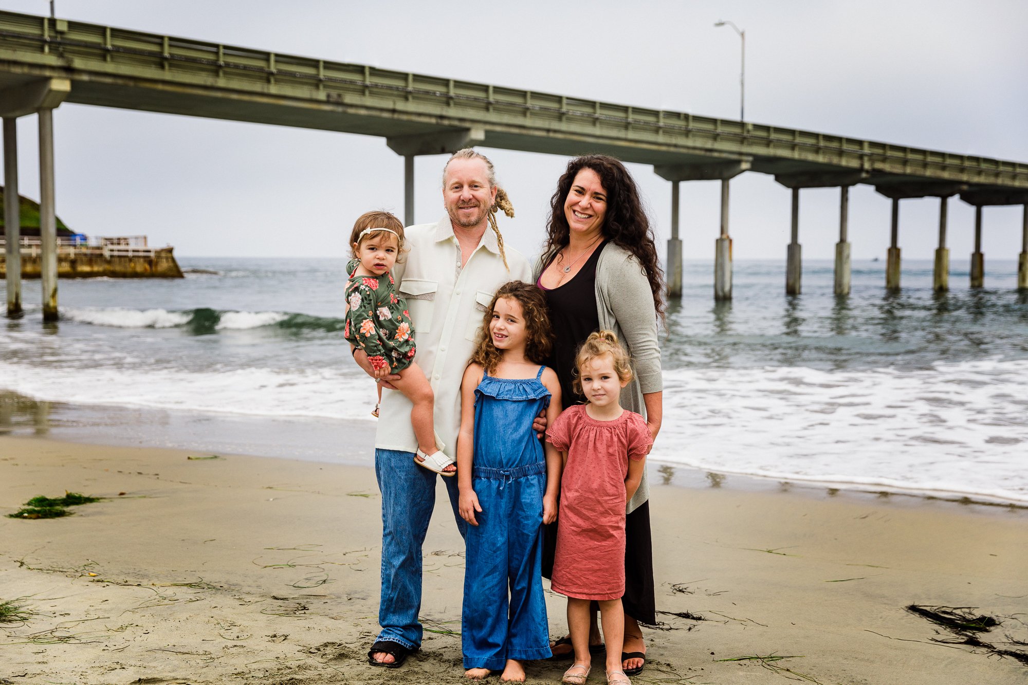 Family Portrait Photography Session at Ocean Beach Pier, San Diego, California-66.jpg