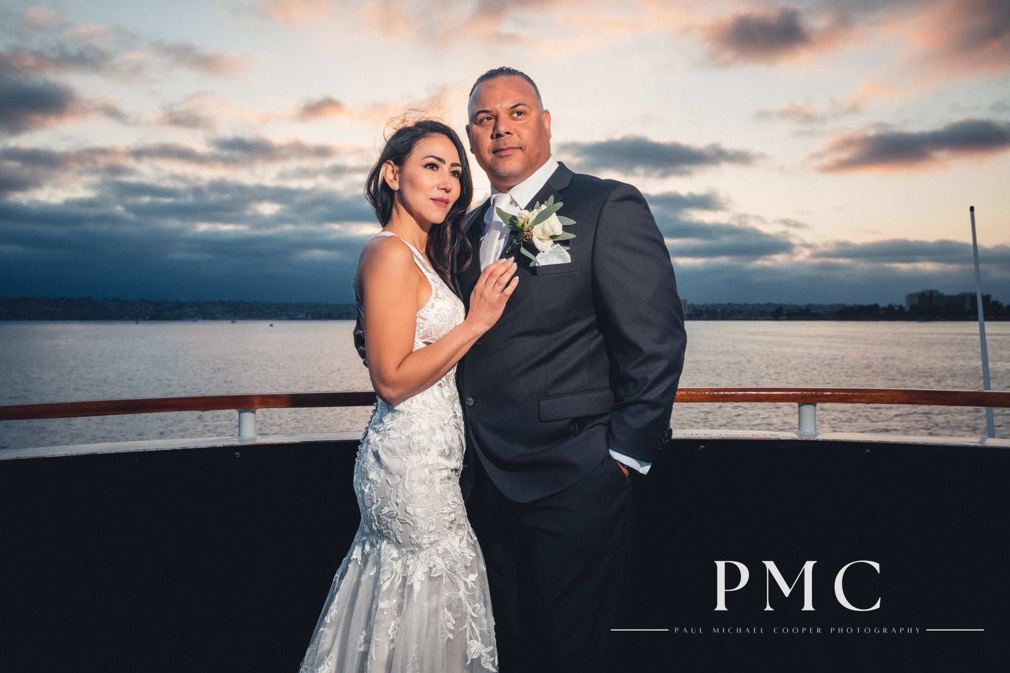 Jennifer + Charles | Romantic Yacht Wedding in San Diego Bay