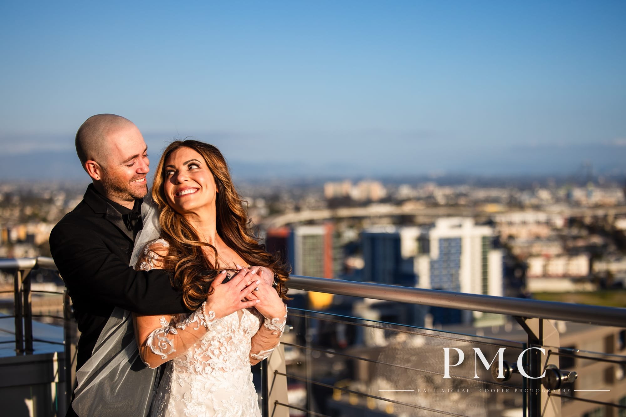 Danielle + Chris | A Stylish Downtown Spring Wedding in a High-Rise | San Diego, CA