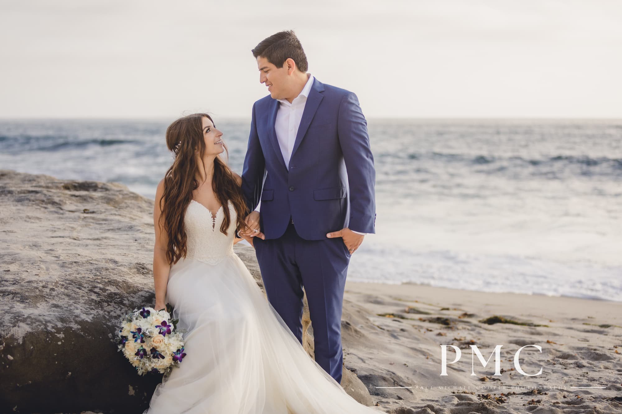 Lauren + Eli | Intimate Beach Wedding in La Jolla | San Diego, CA
